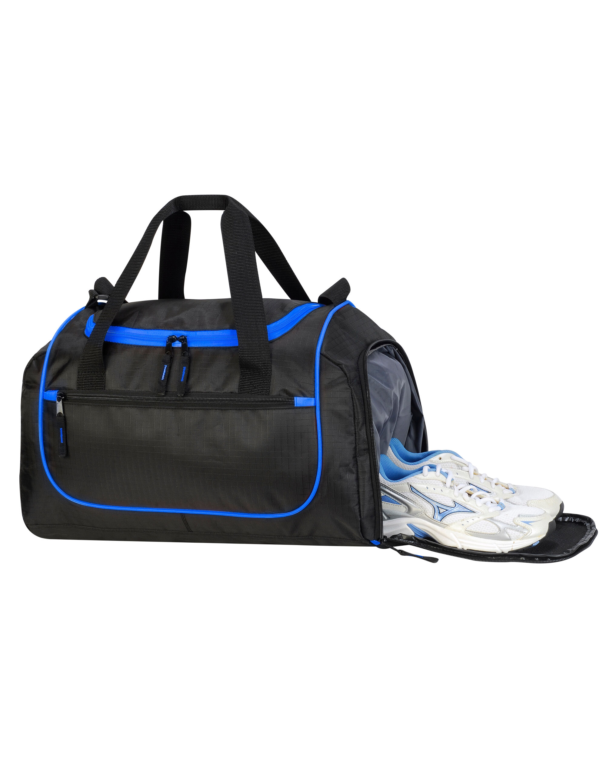SH1578 Piraeus Holdall Black/Royal