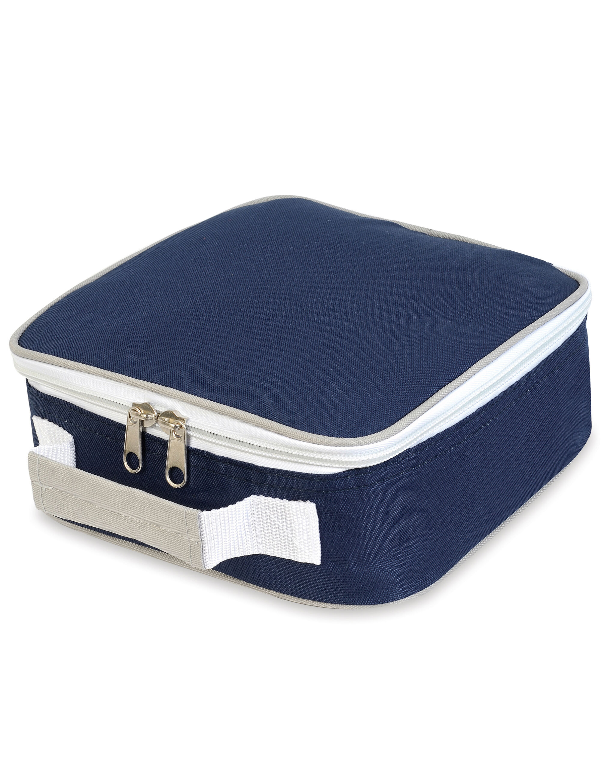 SH1808 Sandwich Lunchbox Cooler Bag Navy/Light Grey