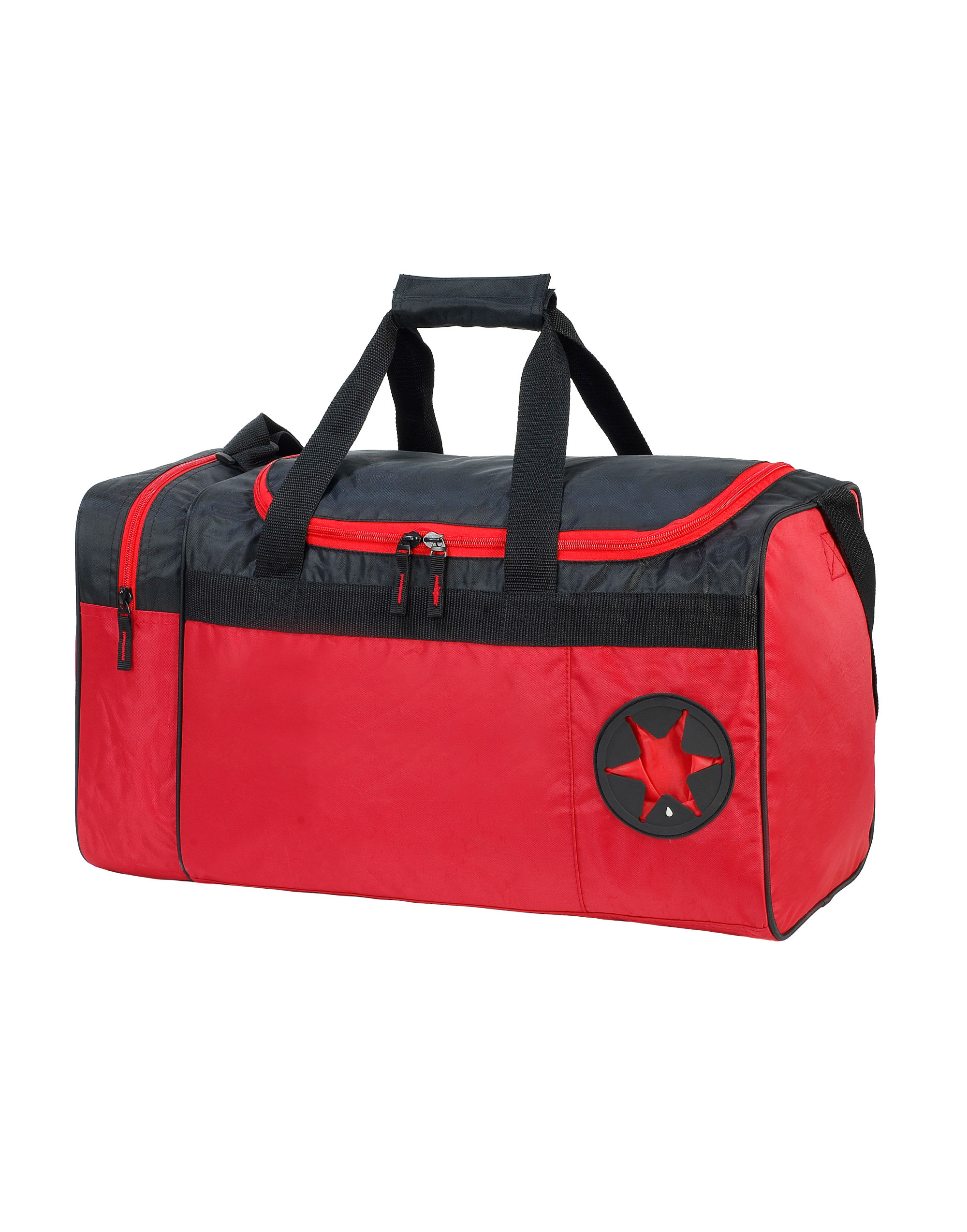 SH2450 Cannes Sports/Overnight Holdall Red/Black