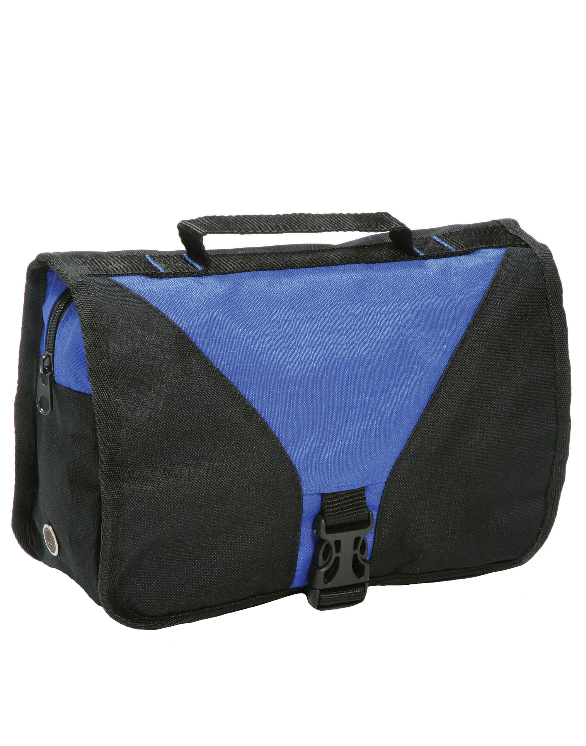 SH4476 Bristol Folding Travel Toiletry Bag Royal/Black
