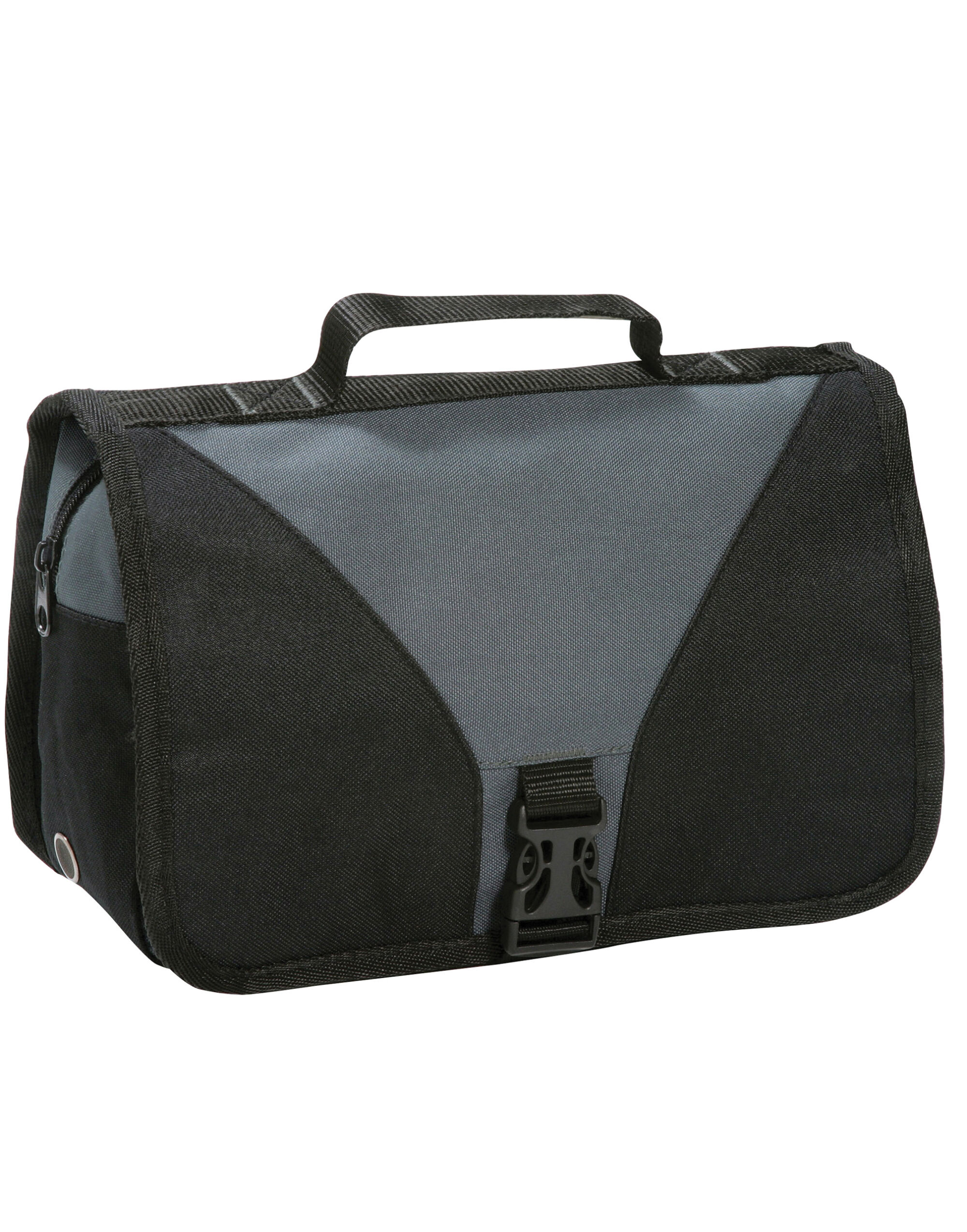 SH4476 Bristol Folding Travel Toiletry Bag Dark Grey/Black