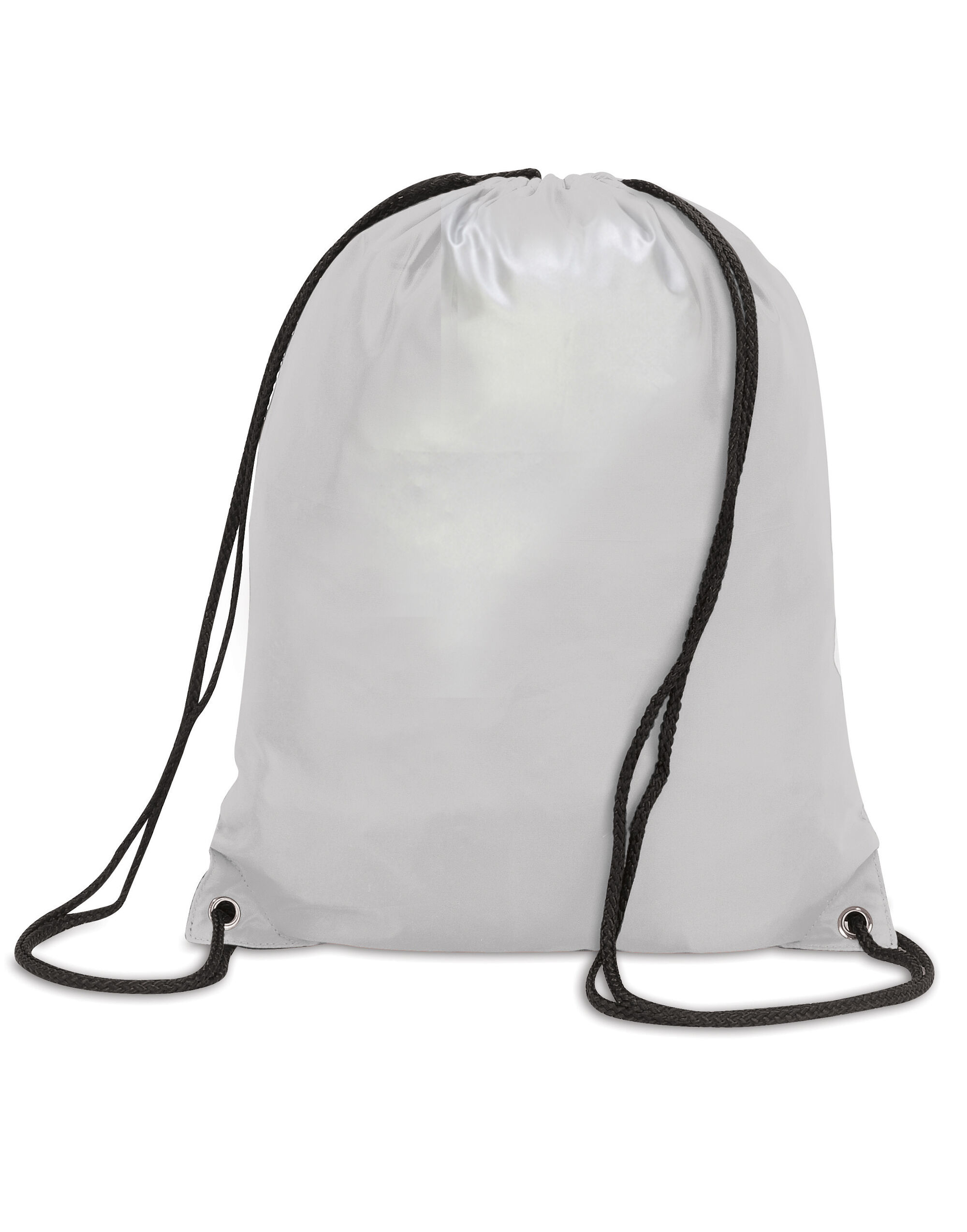 SH5890 Stafford Drawstring Tote Backpack Silver Grey