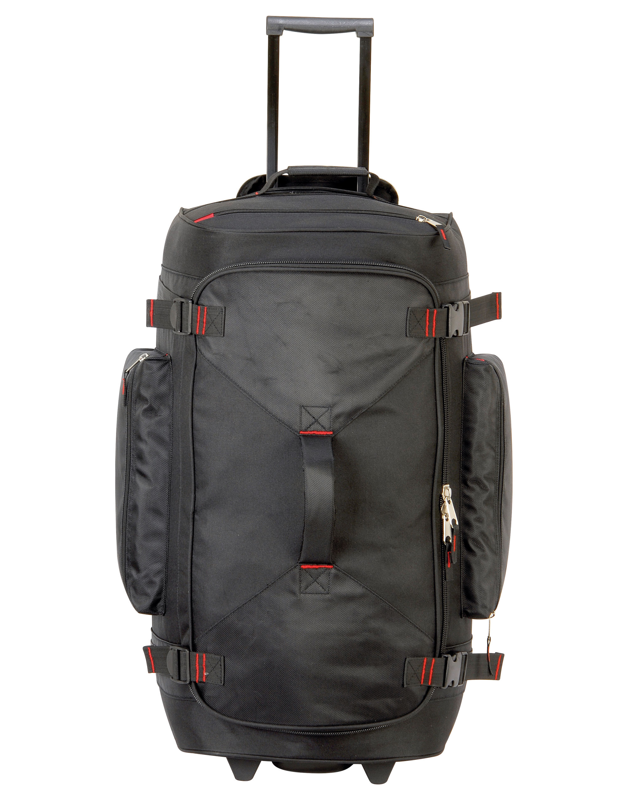 SH6096 Paris Trolley Holdall Black