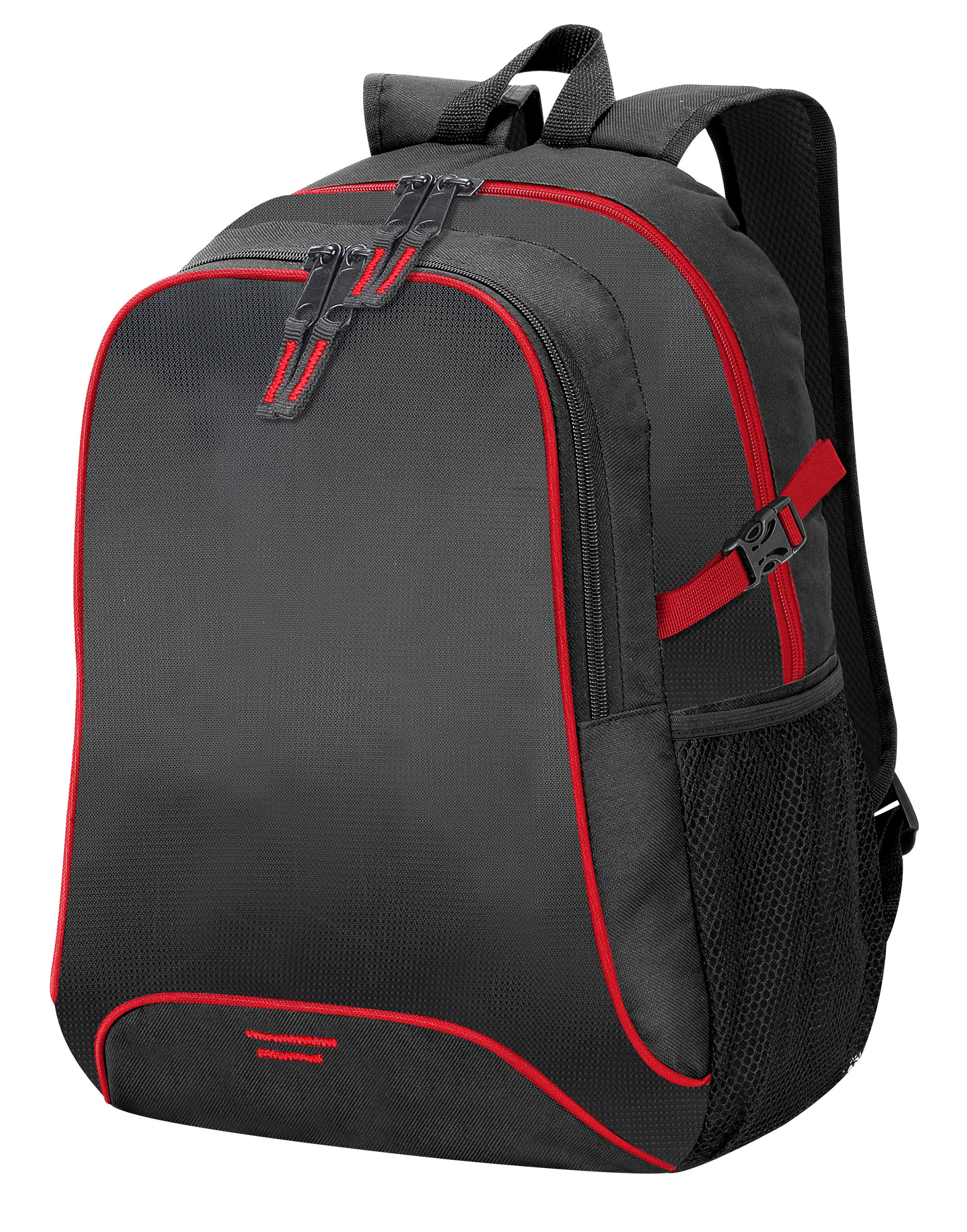 SH7677 Osaka Backpack Black/Red