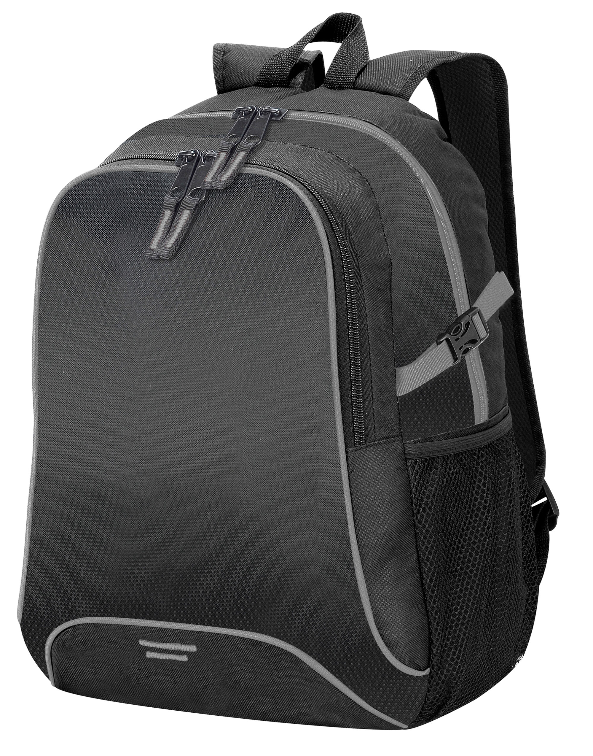 SH7677 Osaka Backpack Black/Light Grey