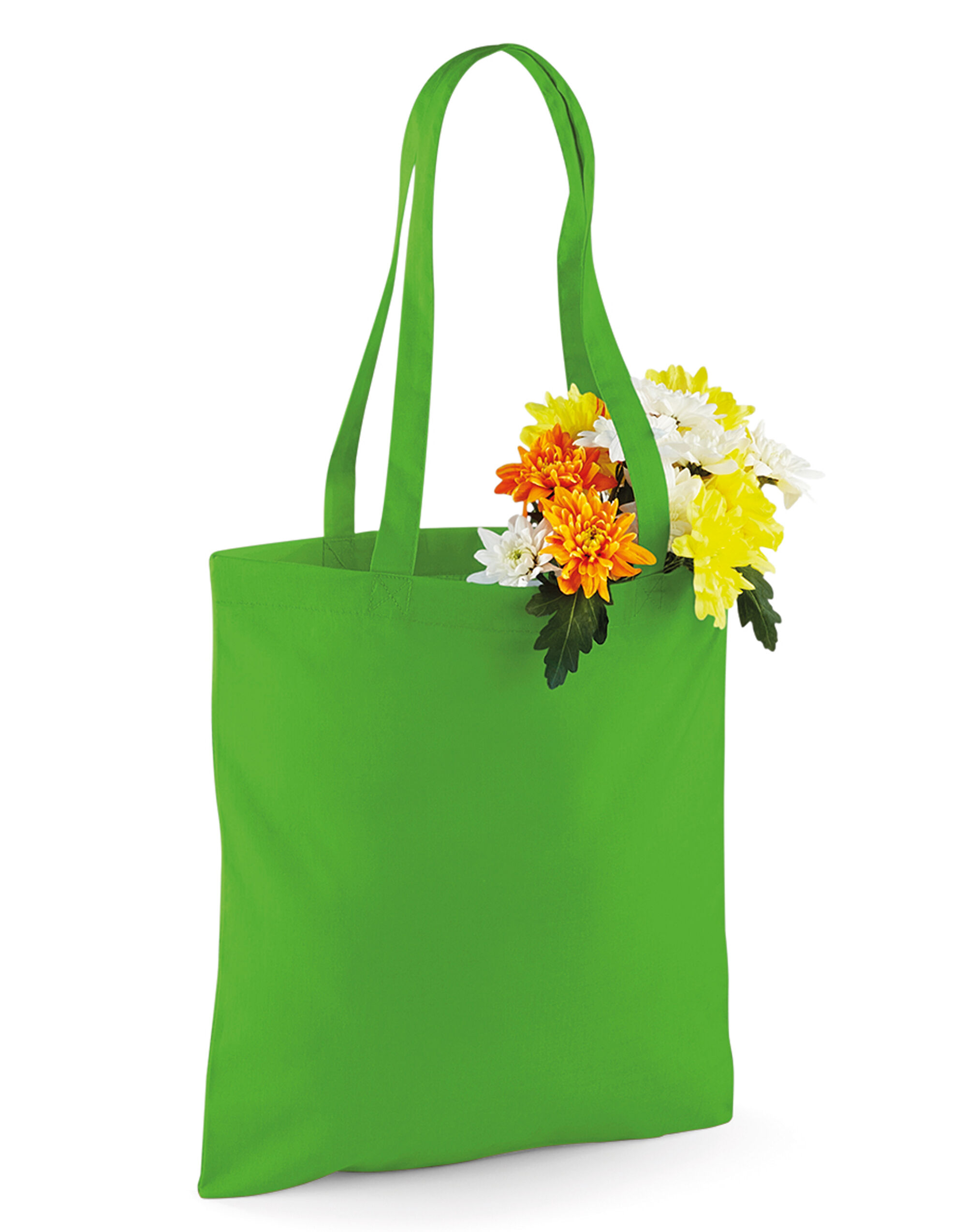 W101 Bag for Life Long Handles Apple Green