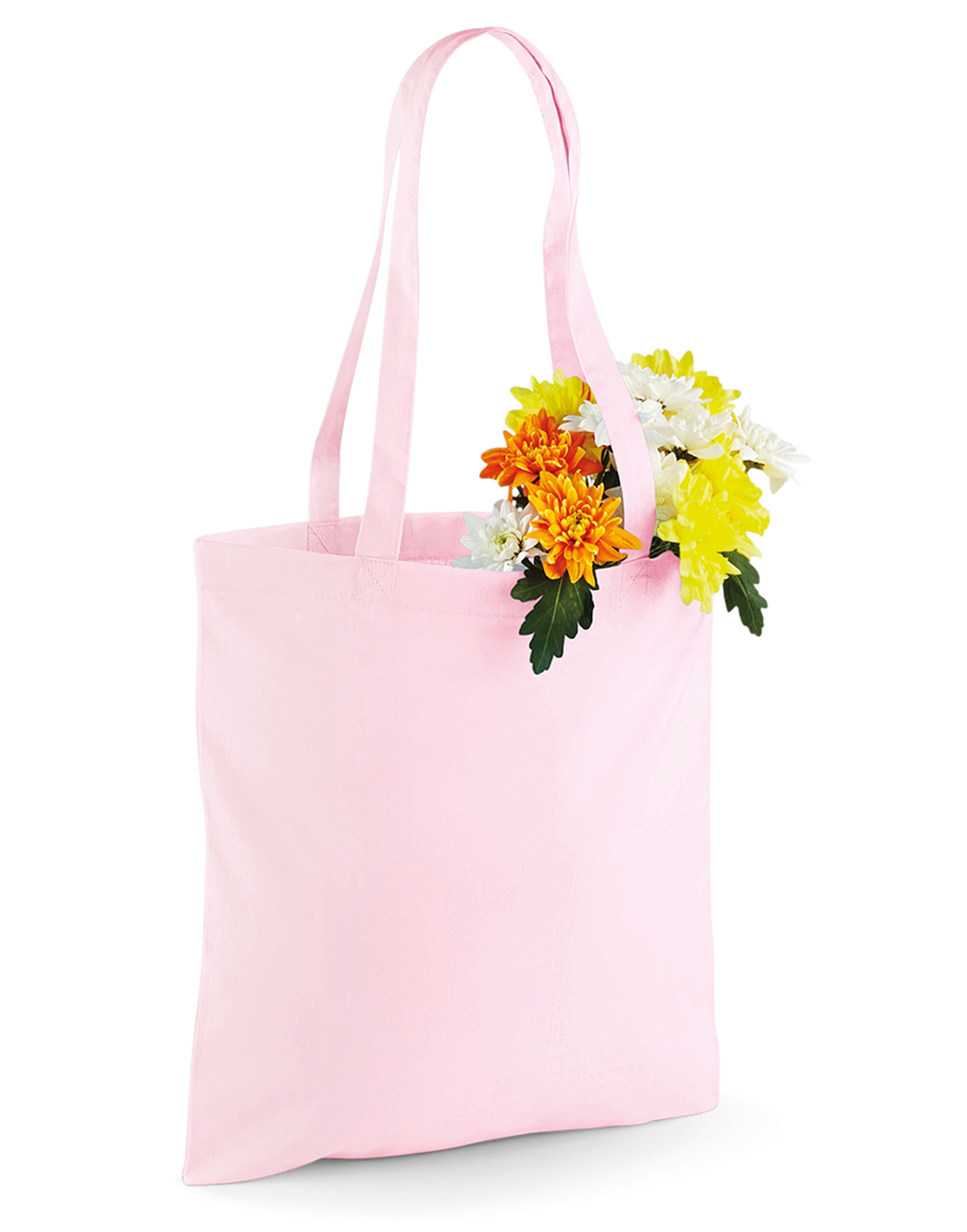 W101 Bag for Life Long Handles Pastel Pink