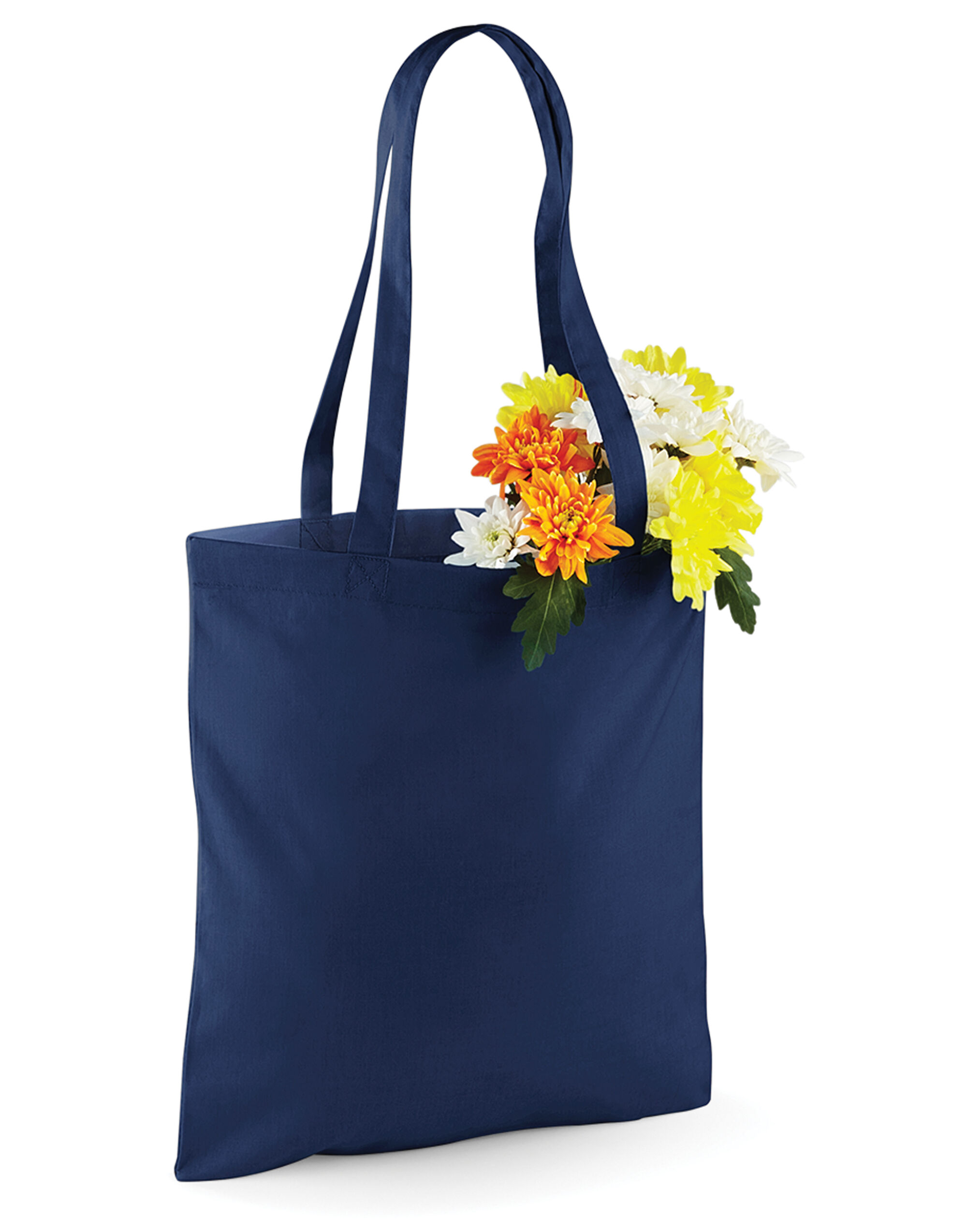 W101 Bag for Life Long Handles French Navy