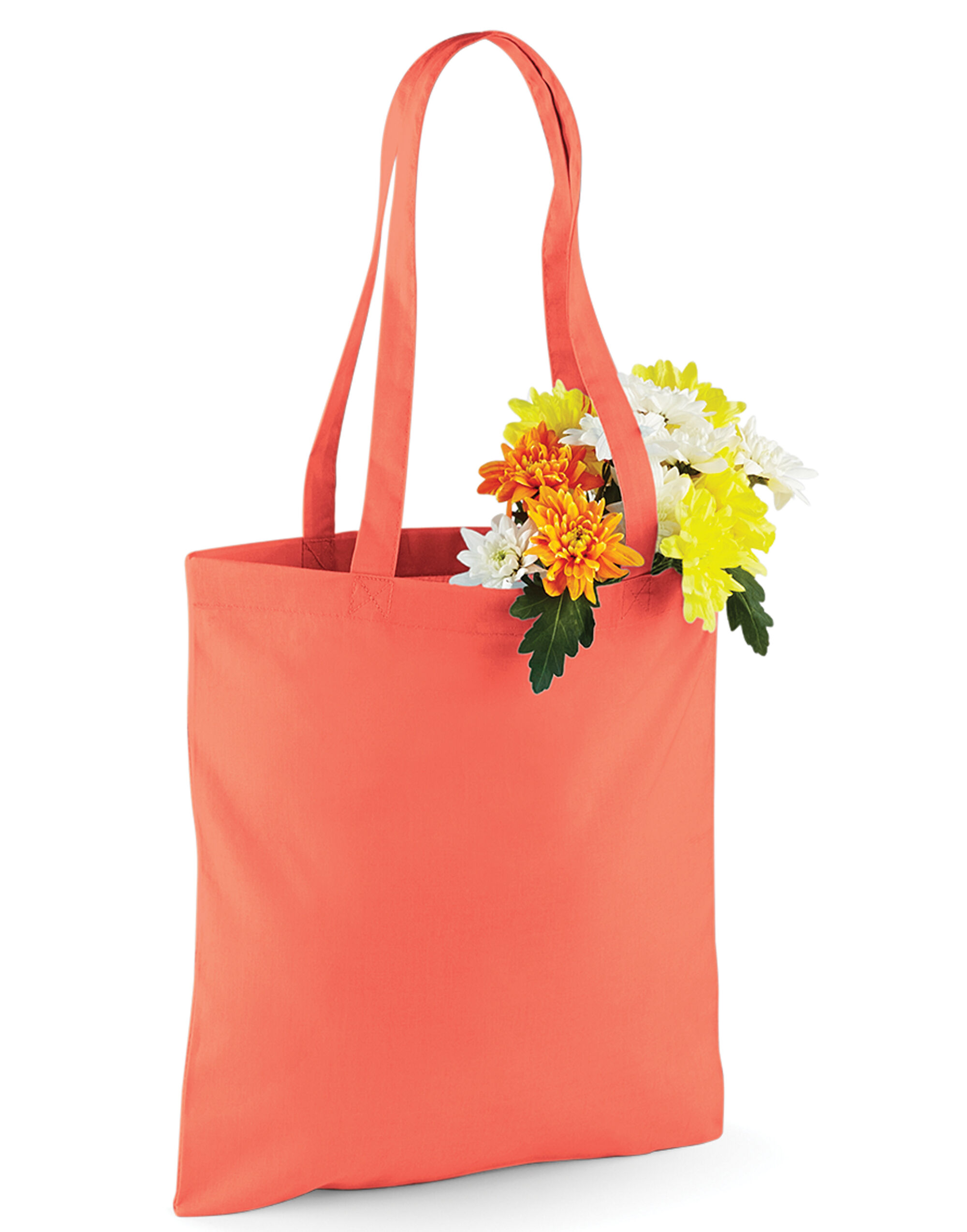 W101 Bag for Life Long Handles Coral
