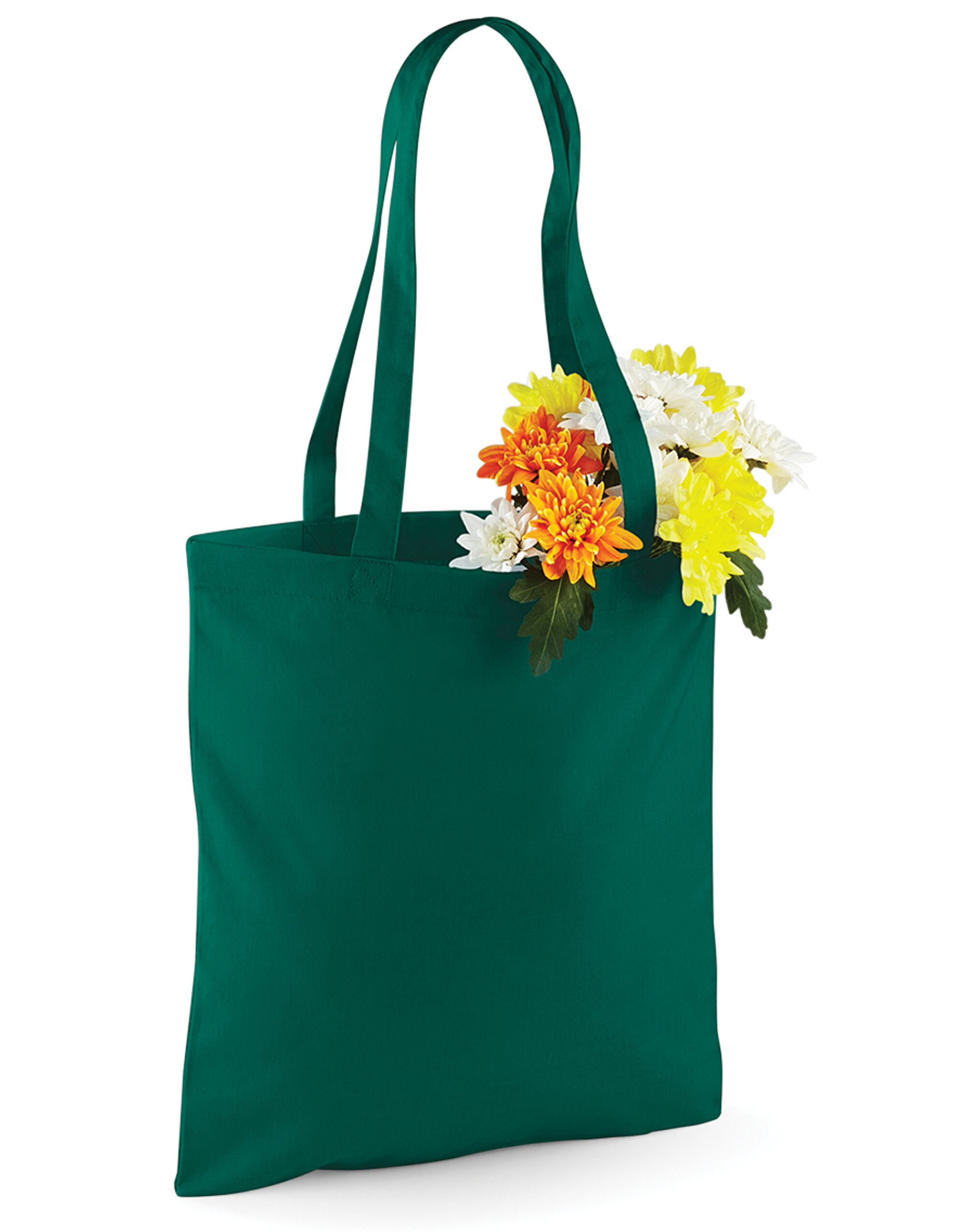 W101 Bag for Life Long Handles Bottle Green