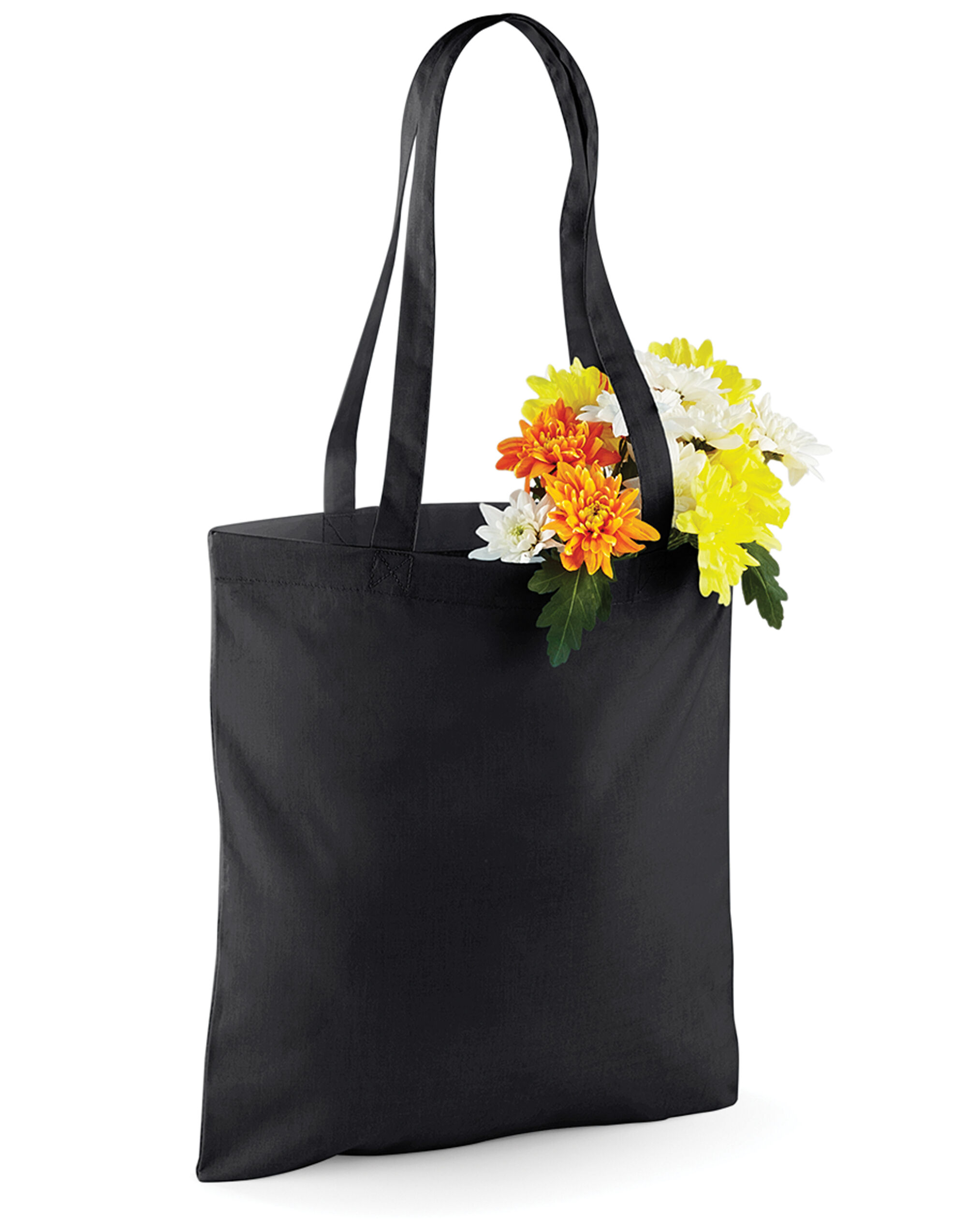 W101 Bag for Life Long Handles Black
