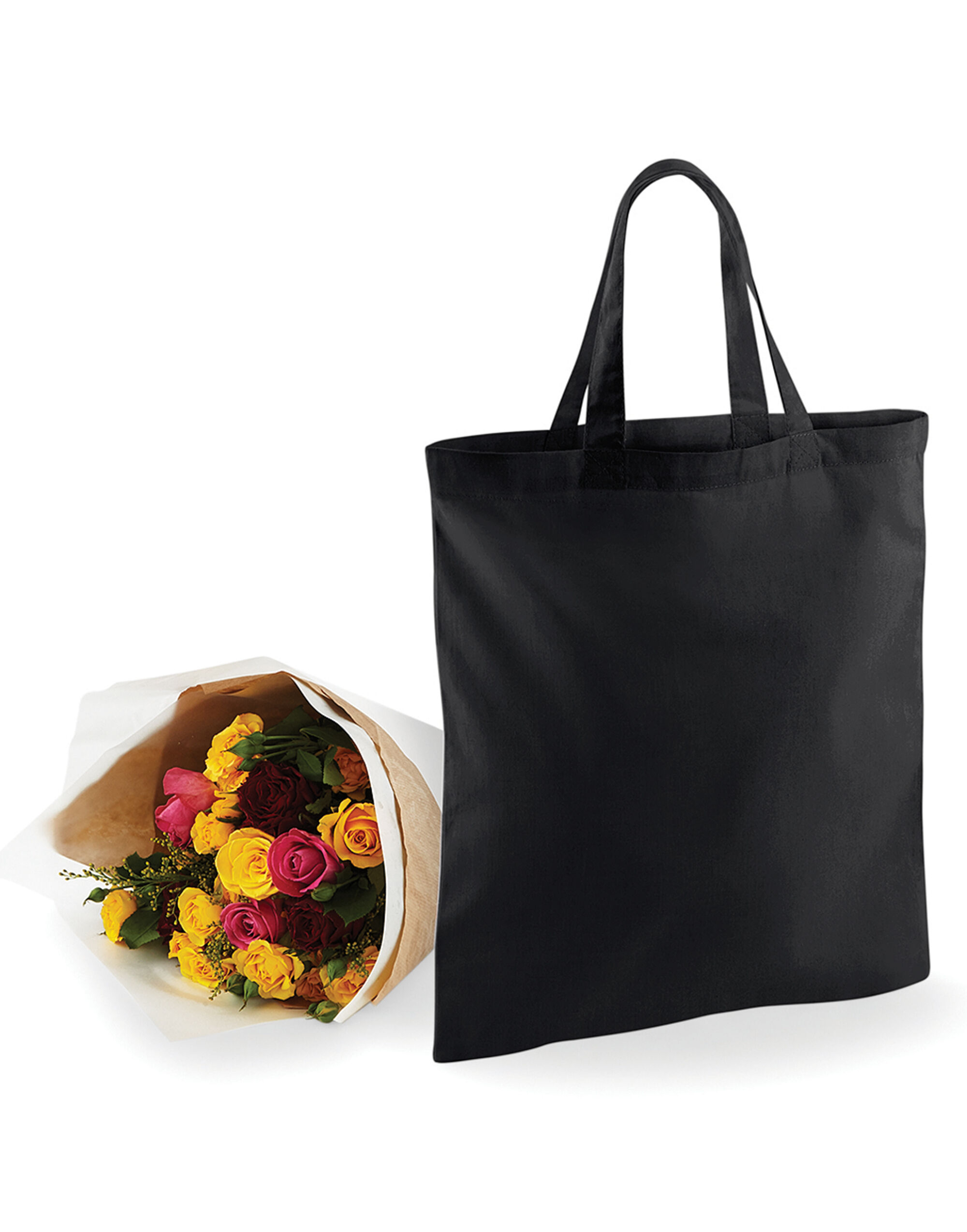 W101S Bag for Life Short Handles Black