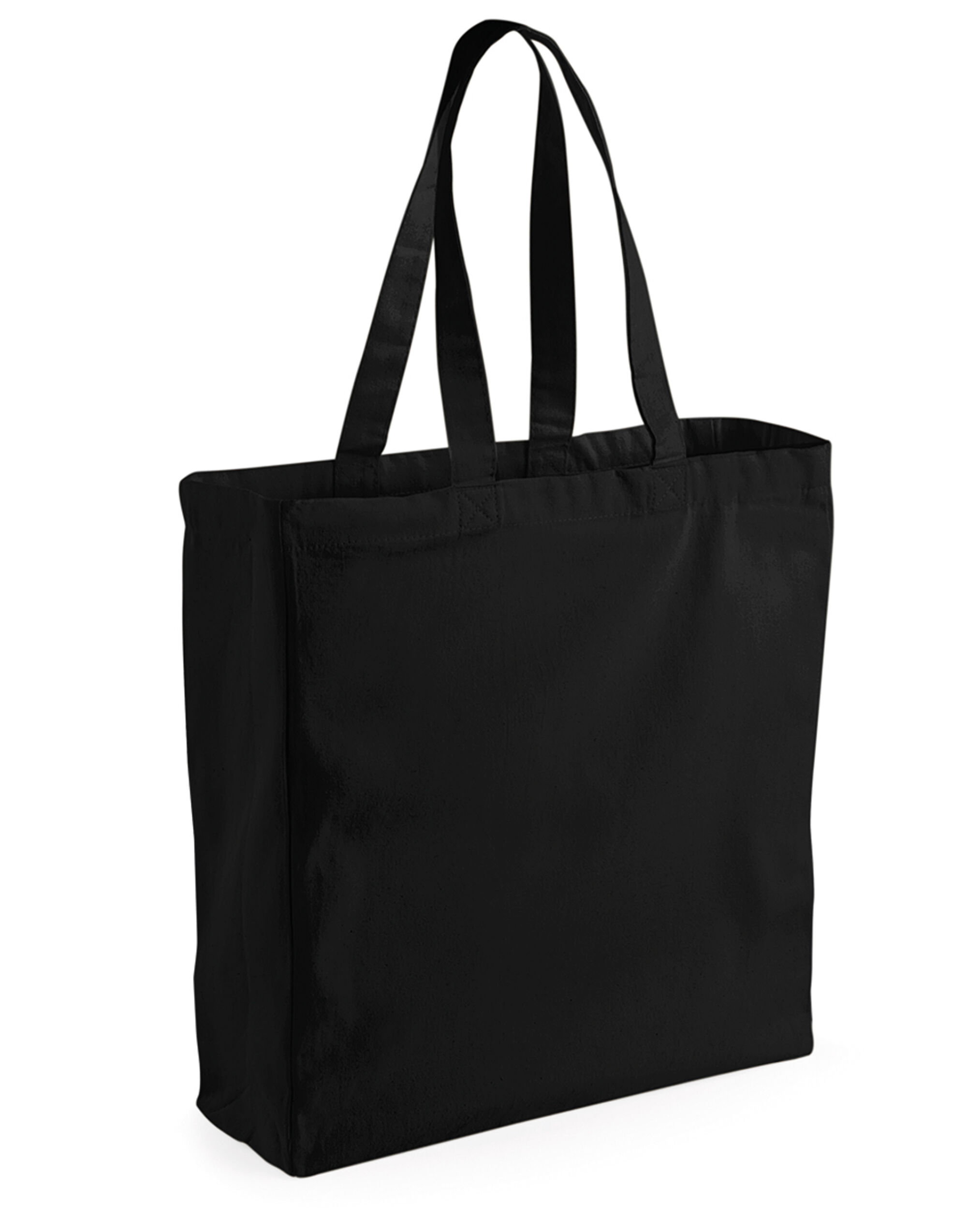 W108 Canvas Classic Shopper Black