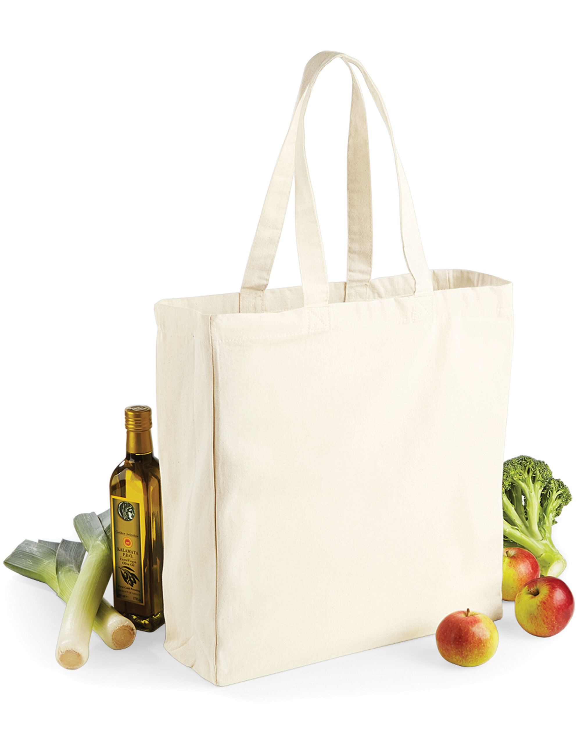 W108 Canvas Classic Shopper Natural