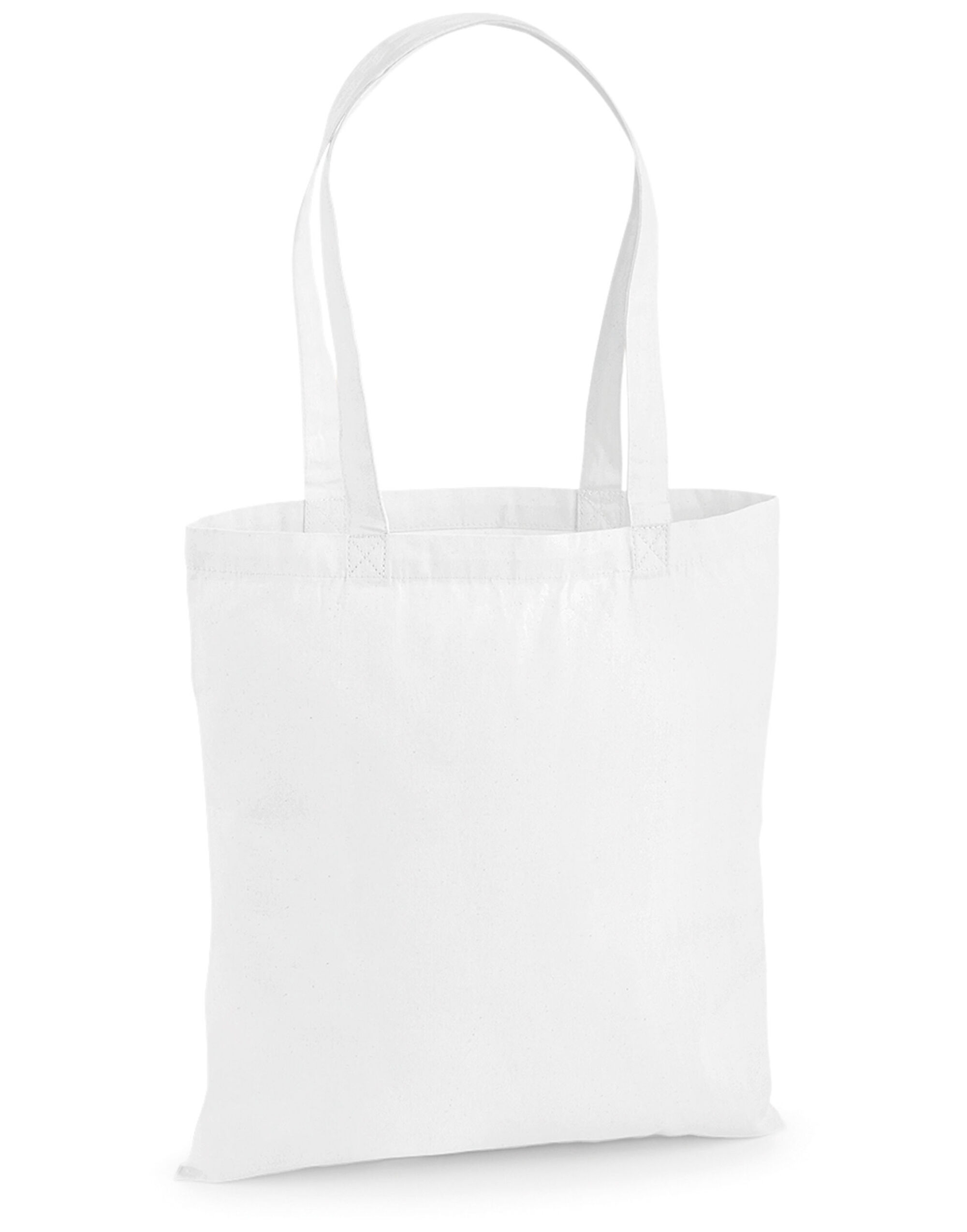 W201 Premium Cotton Tote White