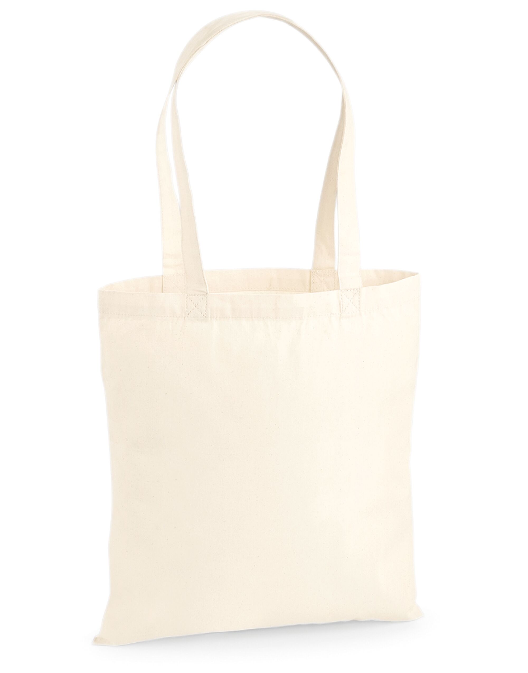 W201 Premium Cotton Tote Natural