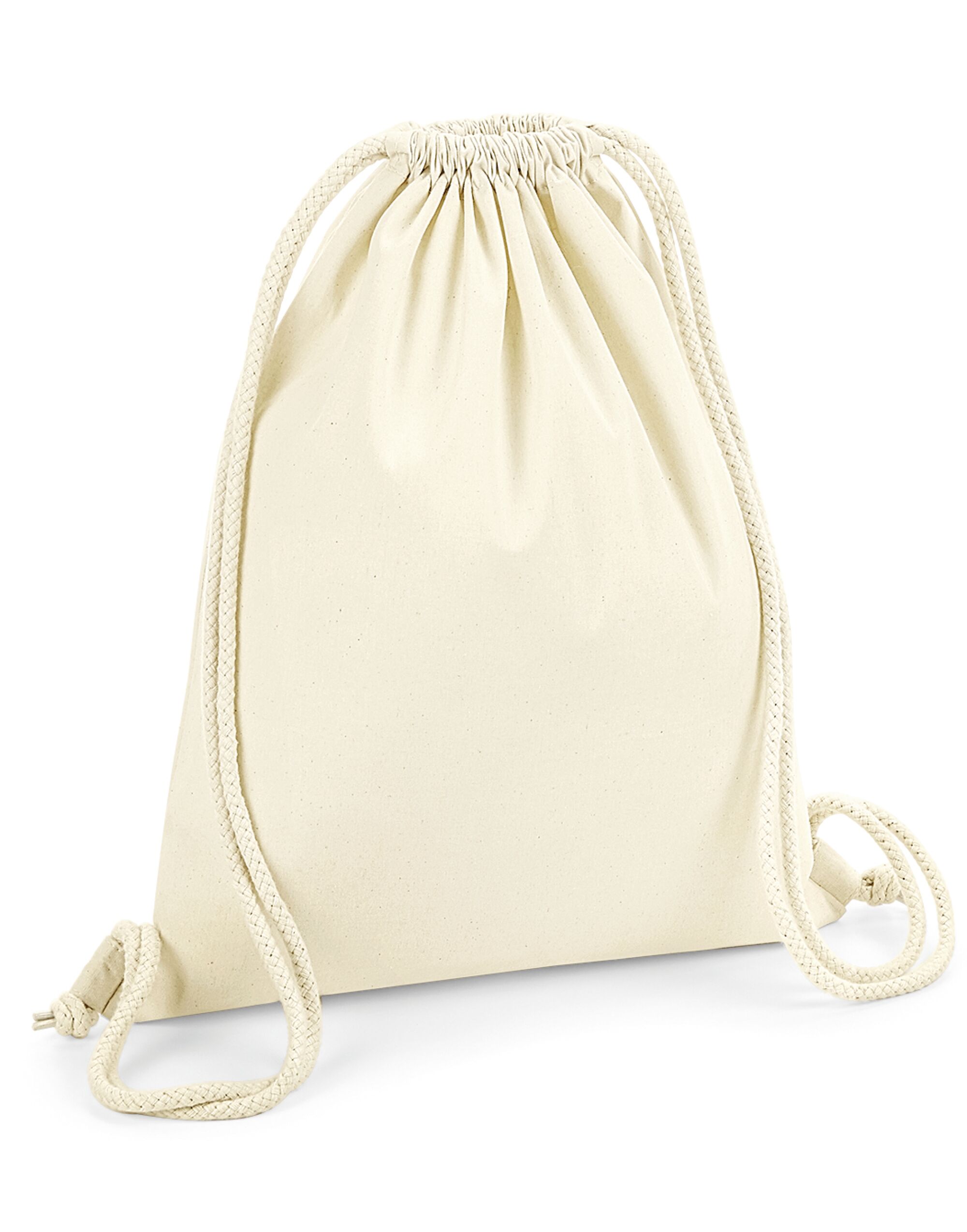 W260 Organic Premium Cotton Gymsac Natural