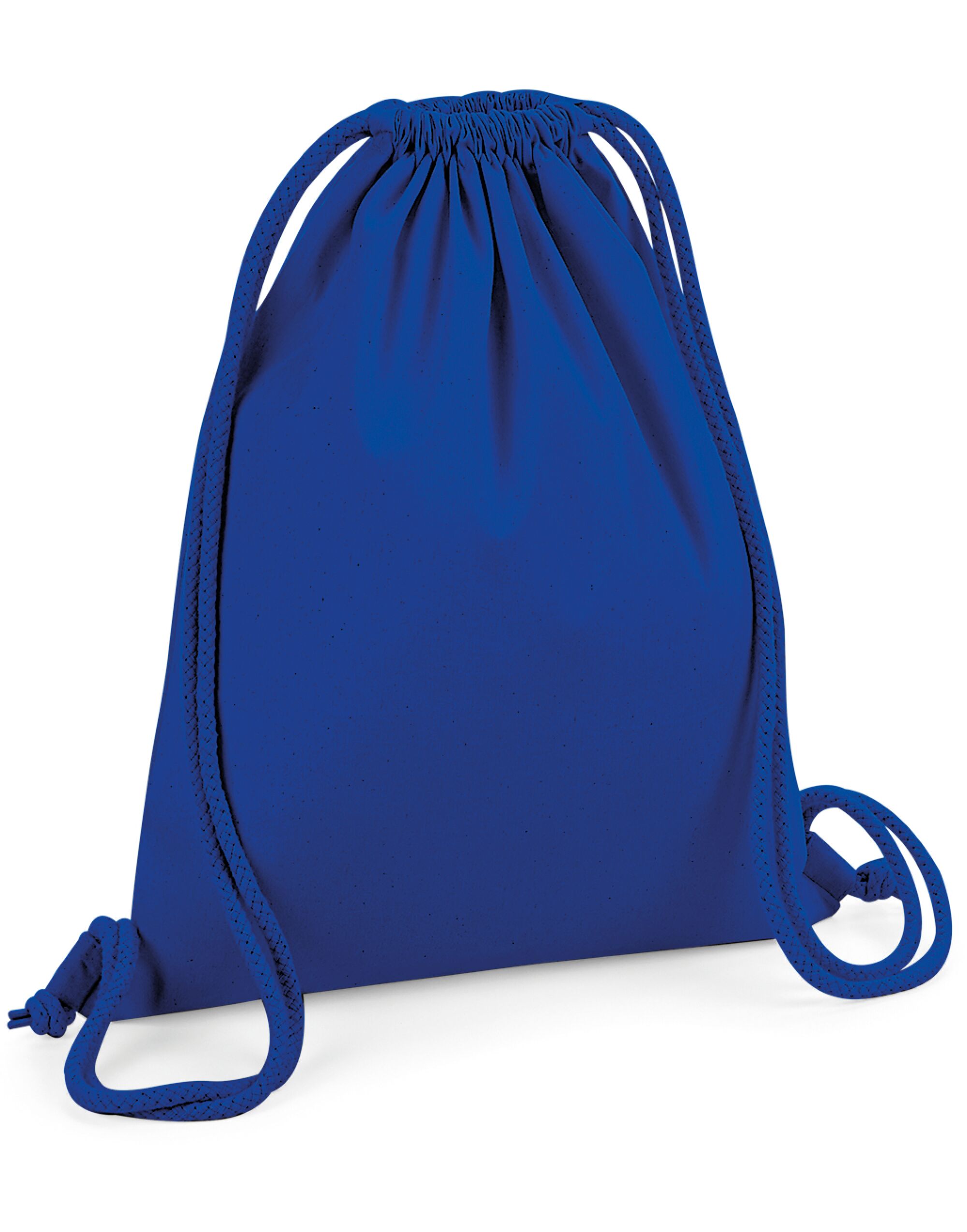 W260 Organic Premium Cotton Gymsac Bright Royal