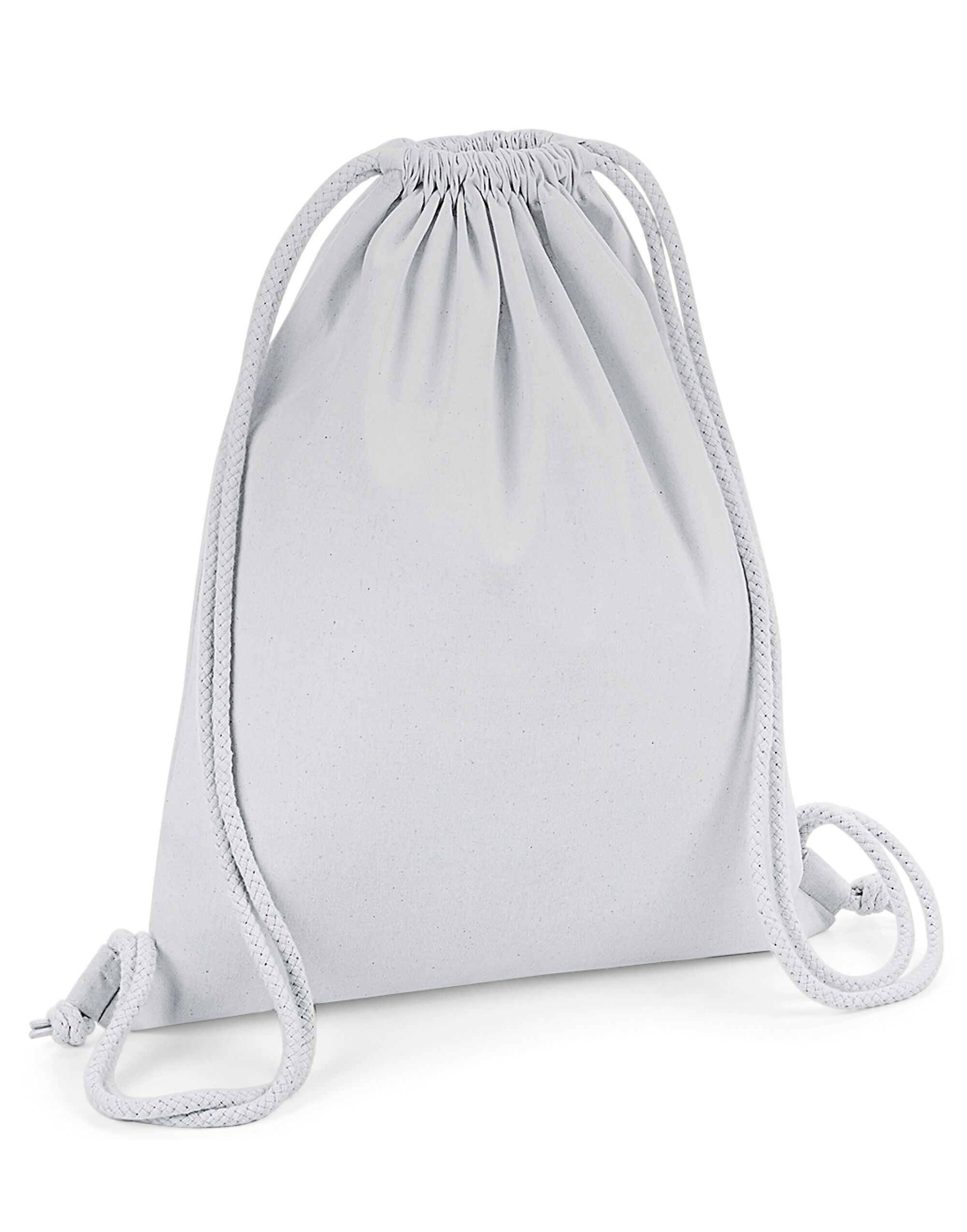 W260 Organic Premium Cotton Gymsac Light Grey