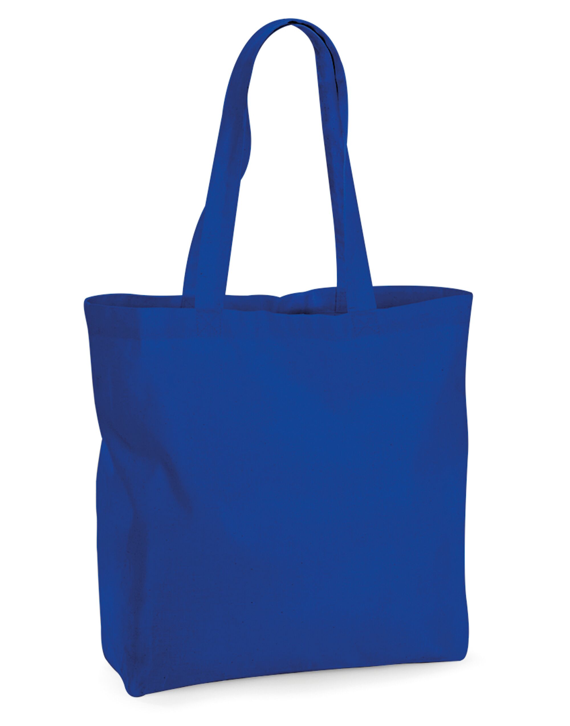 W265 Organic Premium Cotton Maxi Tote Bright Royal