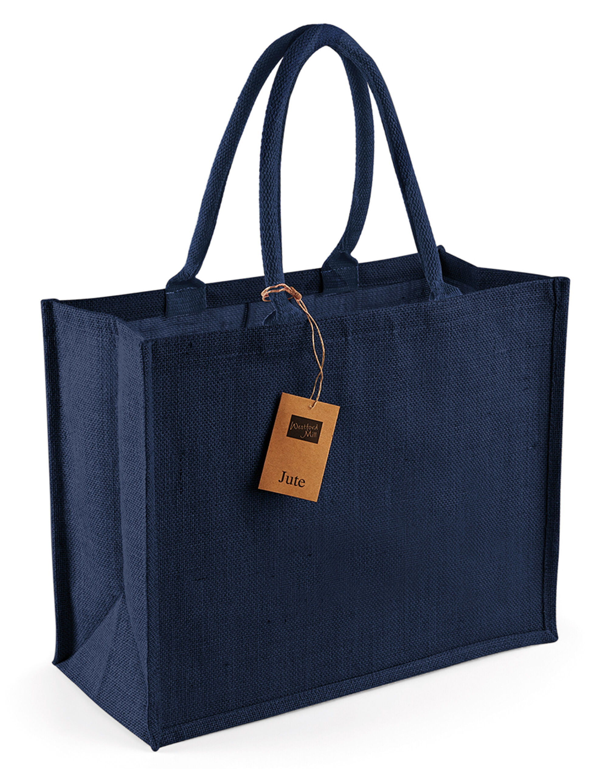 W407 Jute Classic Shopper Navy/Navy