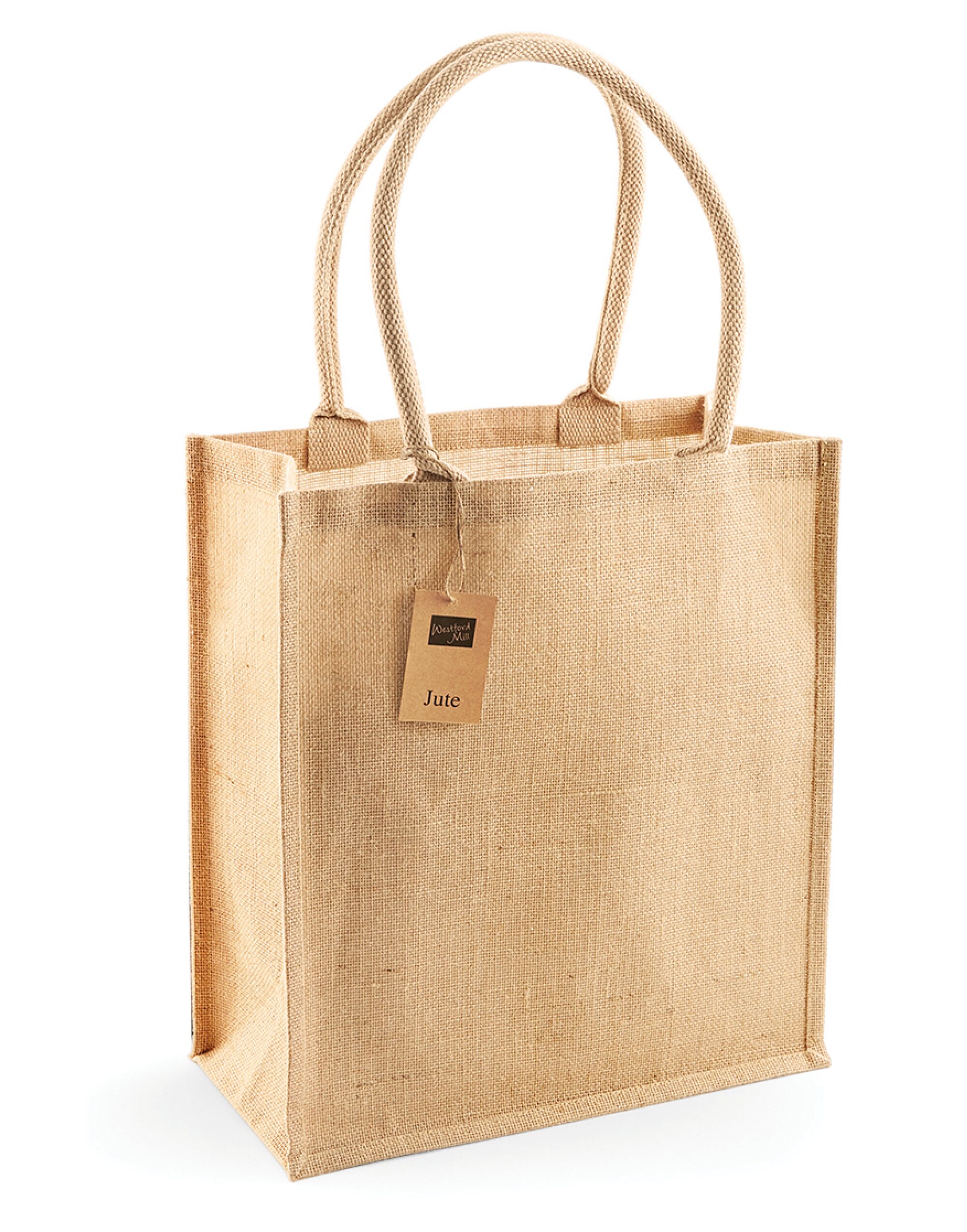W409 Jute Boutique Shopper Natural