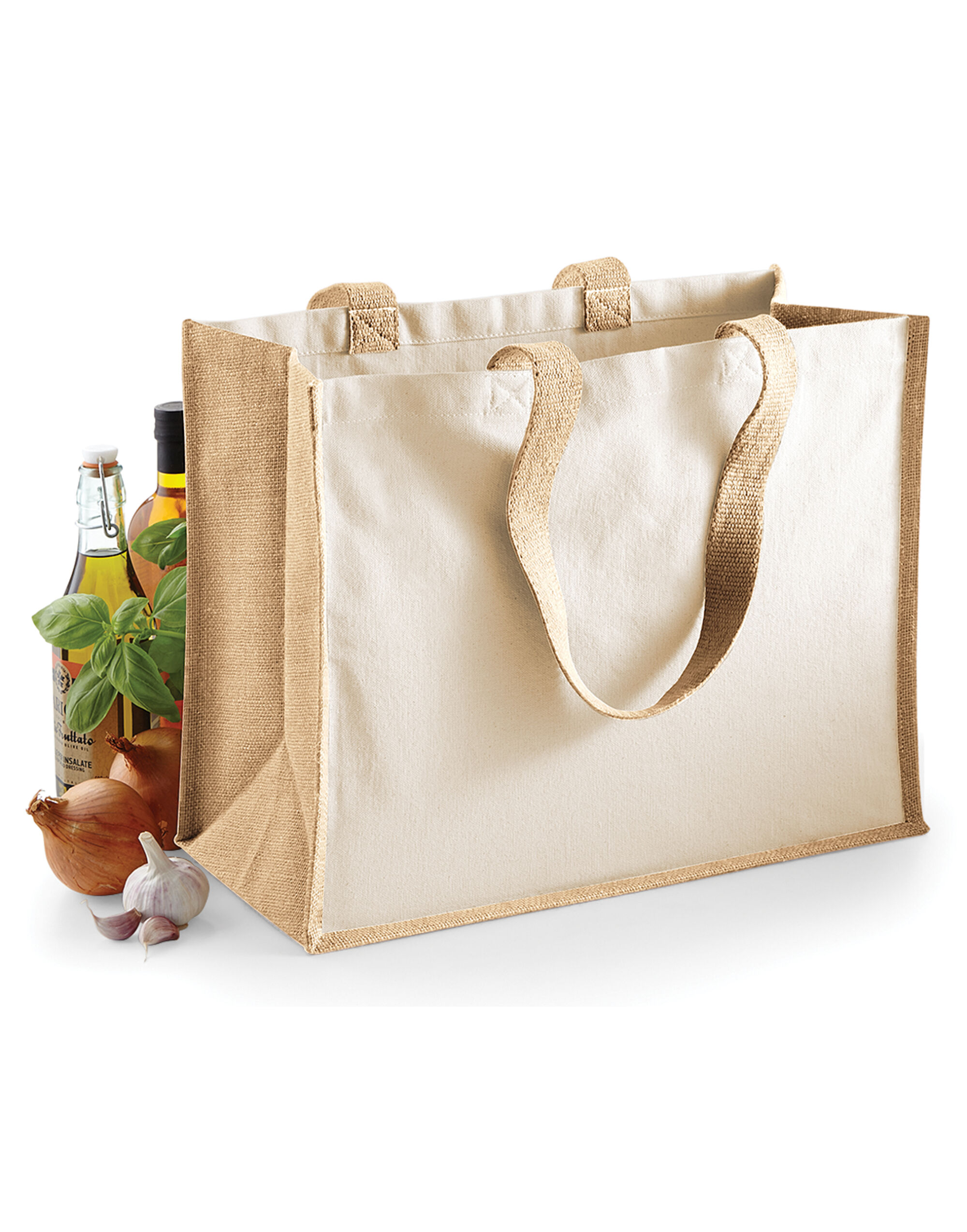 W422 Printers' Jute Classic Shopper Natural