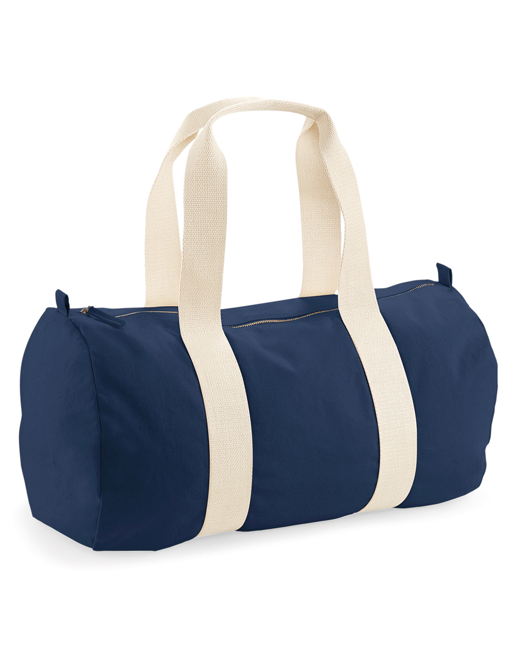 W814 EarthAware® Organic Barrel Bag French Navy
