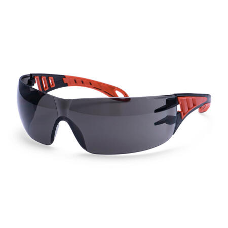 PS12 Tech Look Safety Glasses Smoke