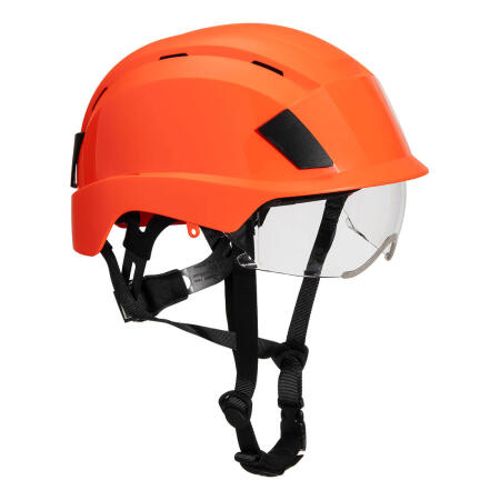 PS80 Integrated Visor Helmet Orange