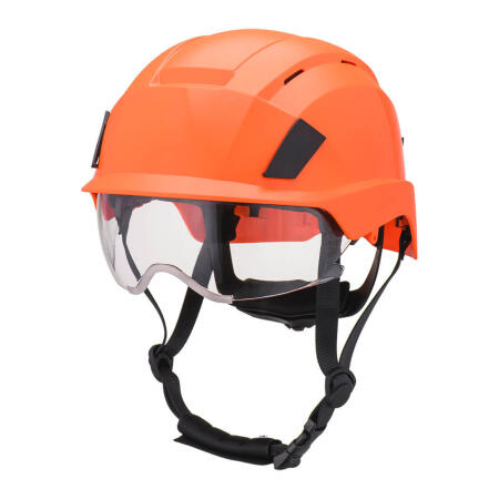 PSB80 Integrated Visor Helmet Bright Orange