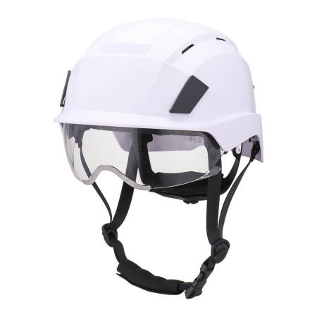 PSB80 Integrated Visor Helmet White