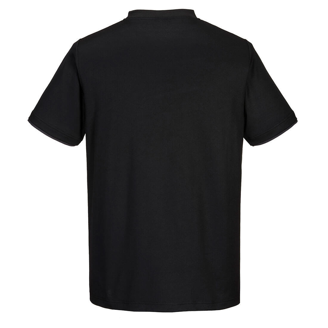PW211 PW2 Cotton Comfort T-Shirt S/S Black/Zoom Grey - Image 2