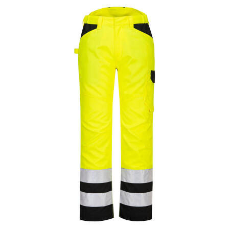 Portwest PW241  PW2 Hi-Vis Service Trousers Yellow/Black