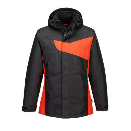 Portwest PW260 PW2 Winter Jacket Black/Red