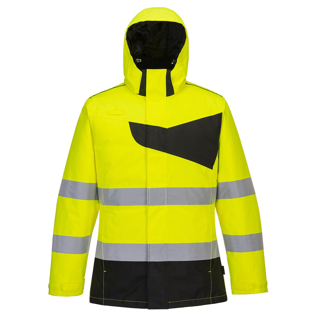 PW261 Hi-Vis Winter Jacket Yellow/Black