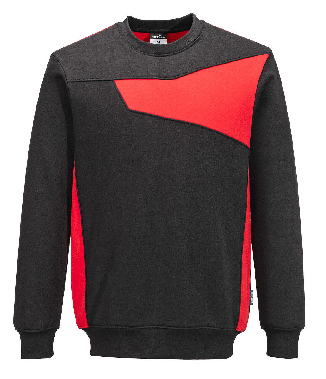 Portwest PW273 PW2 Sweatshirt Black/Red