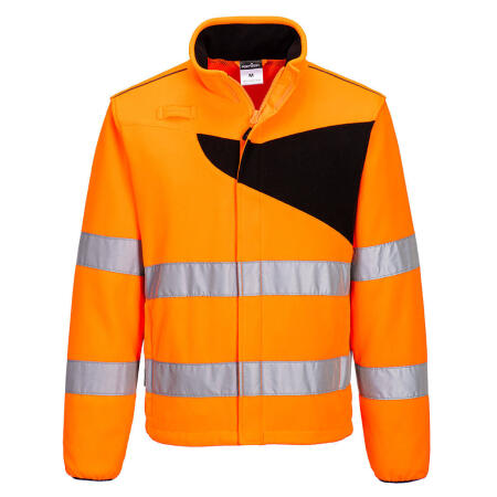 Portwest PW274 PW2 Hi-Vis Fleece Orange/Black