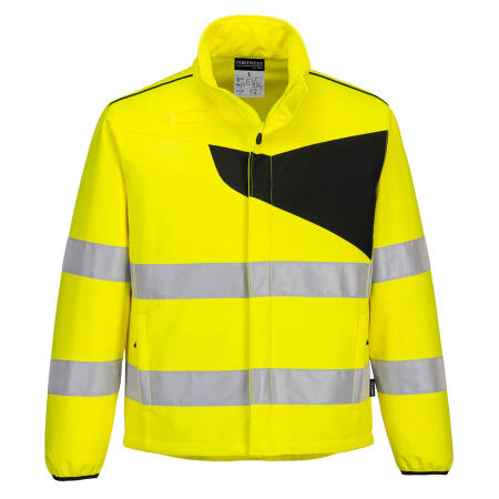 Portwest PW275 PW2 Hi-Vis Softshell (2L) Yellow/Black