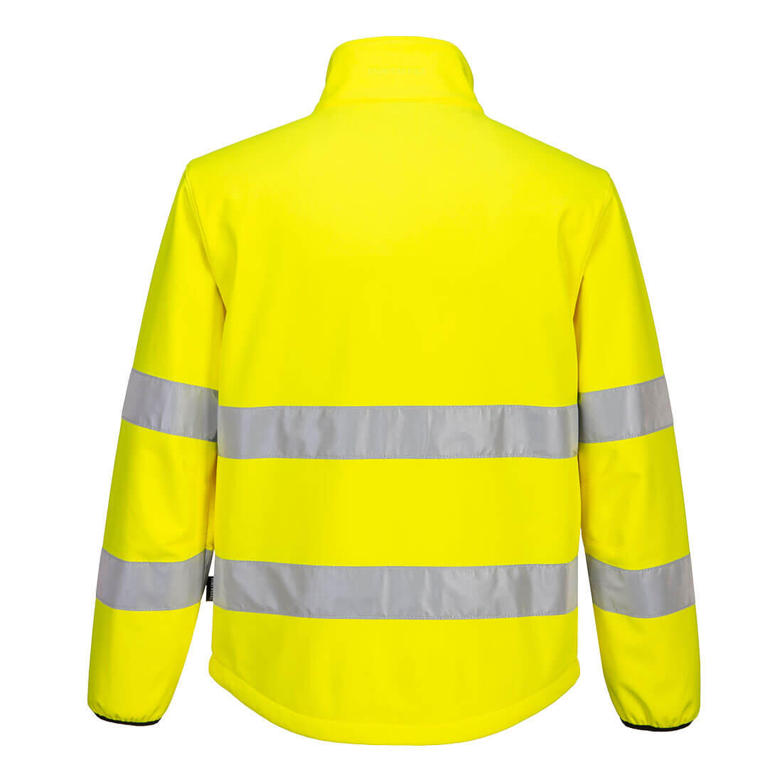 PW275 PW2 Hi-Vis Softshell (2L) Yellow/Black - Image 2