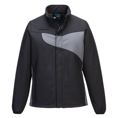 Portwest PW278 PW2 Women's Softshell (2L) Black/Zoom Grey