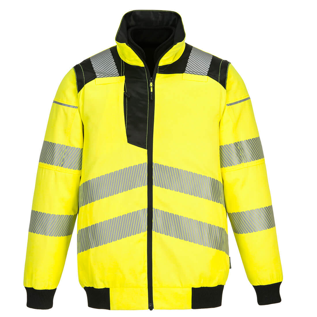 PW302 PW3 Hi-Vis 3-in-1 Pilot Jacket Yellow/Black