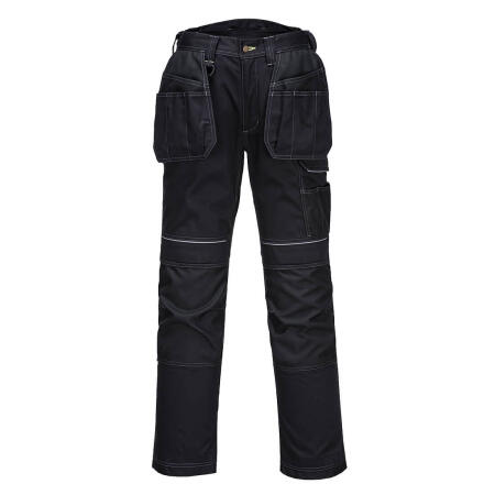 PW305 PW3 Stretch Holster Work Trousers Black