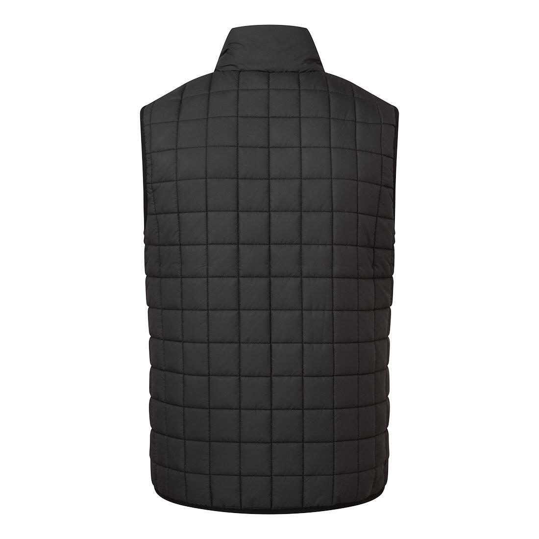 PW339 PW3 Square Baffle Bodywarmer Black - Image 2