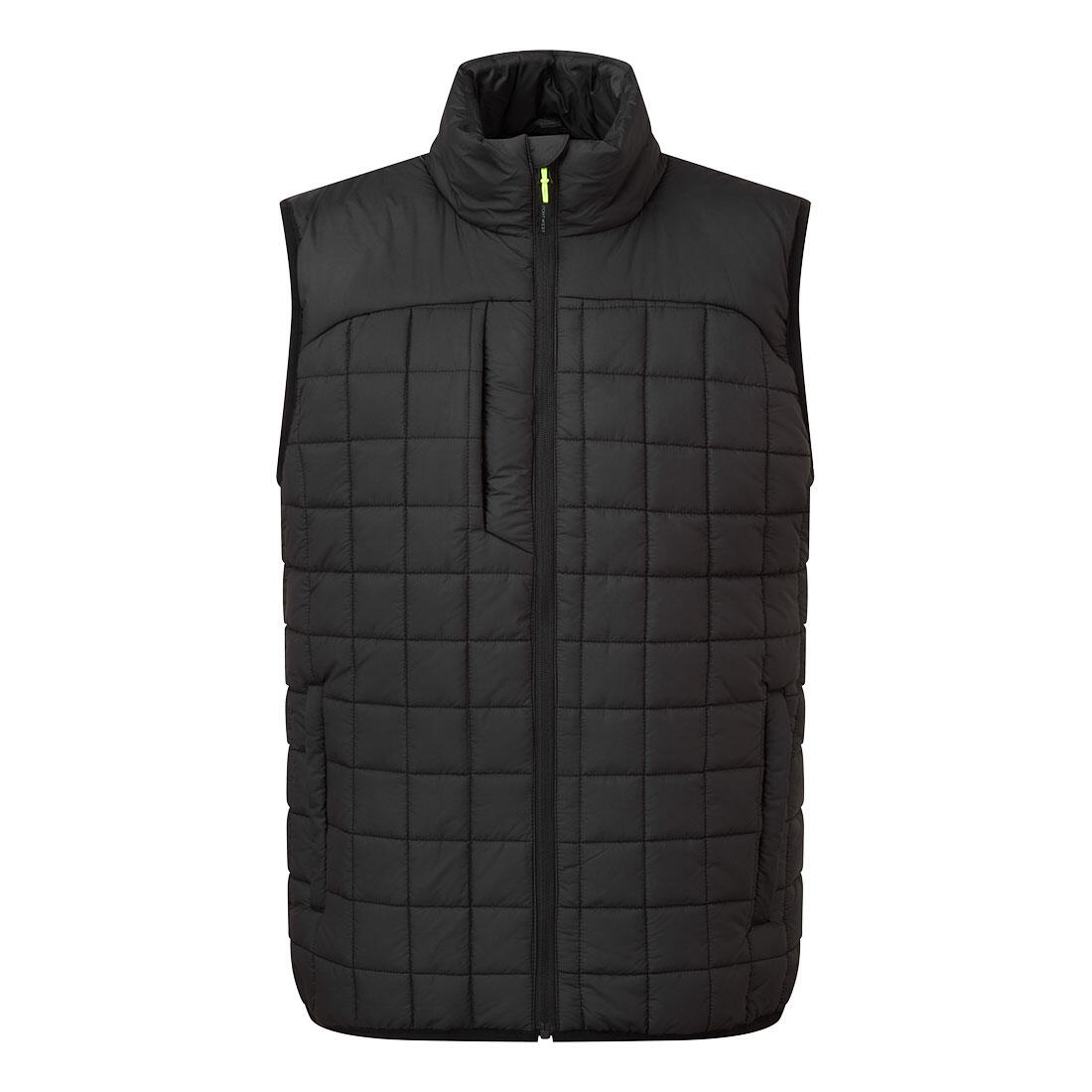 PW339 PW3 Square Baffle Bodywarmer Black