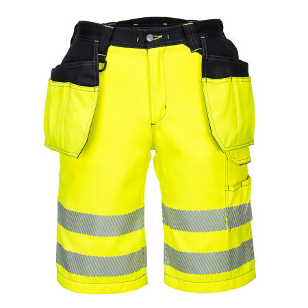 Portwest PW343 PW3 Hi-Vis Holster Pocket Shorts