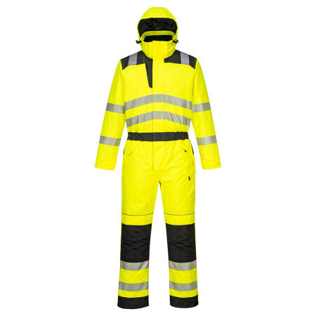 PW352 PW3 Hi-Vis Winter Coverall Yellow/Black