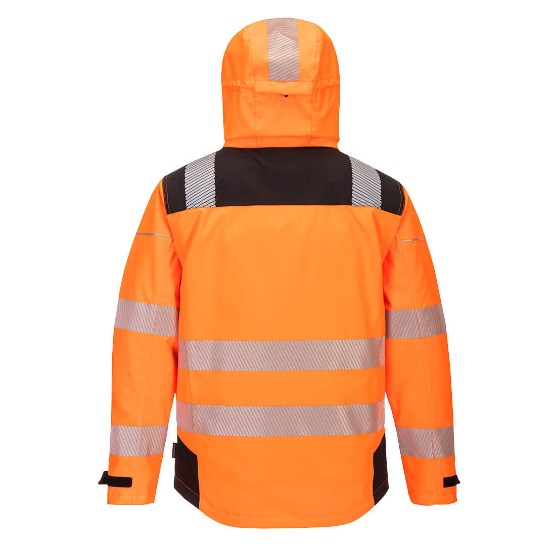 PW360 PW3 Hi-Vis Extreme Rain Jacket Orange/Black - Image 2