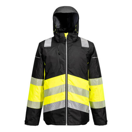 PW364 PW3 Hi-Vis Class 1 Winter Jacket Yellow/Black