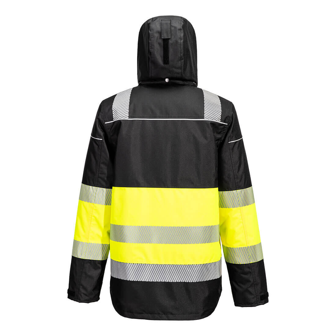 PW364 PW3 Hi-Vis Class 1 Winter Jacket Yellow/Black - Image 2